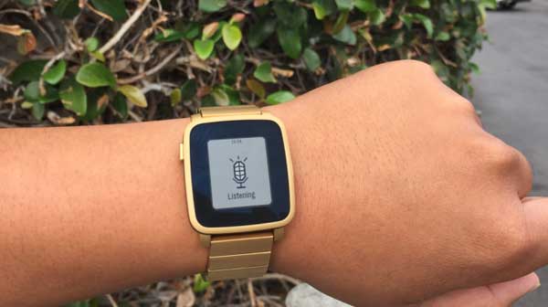 Pebble Updates Devices with Voice Recognition