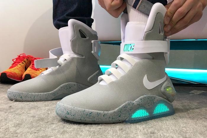 Try Out the New Nikes Self Lacing Mags
