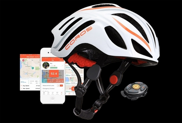 What Does The Coros LINX Smart Cycling Hemet Possess