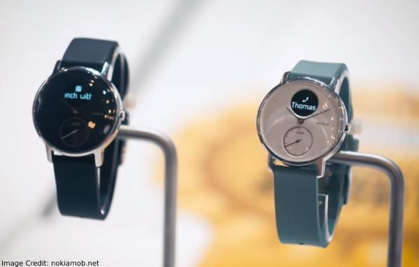 nokia steel hr rose gold hybrid smartwatch
