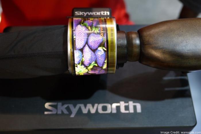 Skyworth Presenting AMOLED Wearable